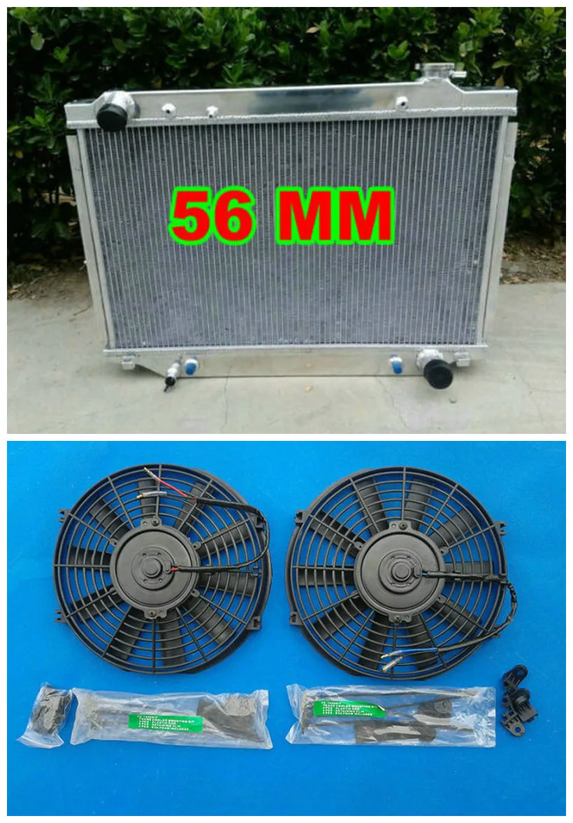 High Performance Aluminum radiator + Fan*2 For TOYOTA 1993-1997 LANDCRUISER 80 SERIES FJ80R FZJ80R 4.2 4.5L 6Cyl 1994 1995 1996
High Performance Aluminum radiator + Fan*2 For TOYOTA 1993-1997 LANDCRUISER 80 SERIES FJ80R FZJ80R 4.2 4.5L 6Cyl 1994 1995 1996