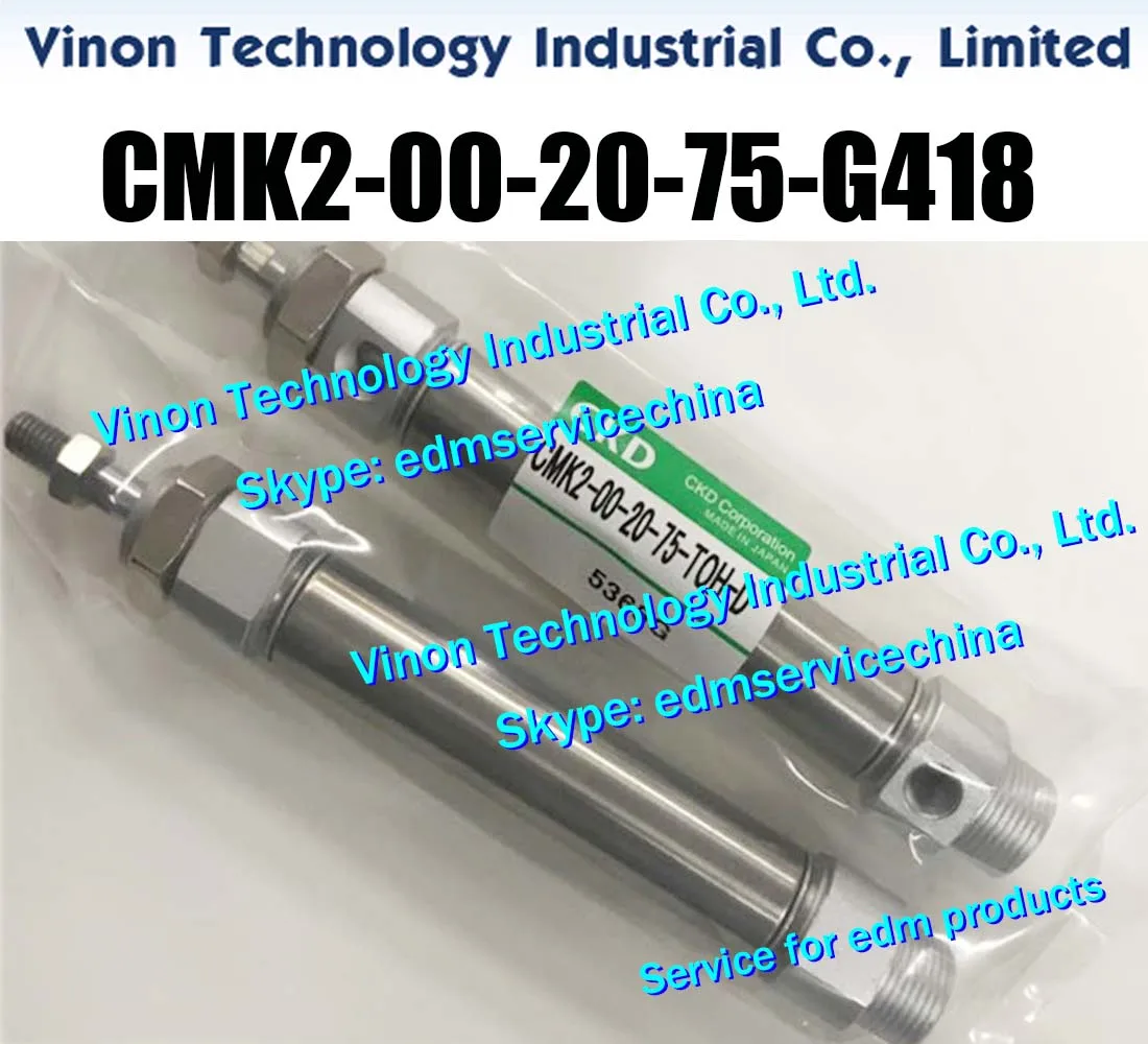 CMK2-00-20-75 edm Air Cylinder for Sodic k 2066622 series wire cut edm machines (AQ560LX) CMK2-00-20-75-G418
CMK2-00-20-75 edm Air Cylinder for Sodic k 2066622 series wire cut edm machines (AQ560LX) CMK2-00-20-75-G418