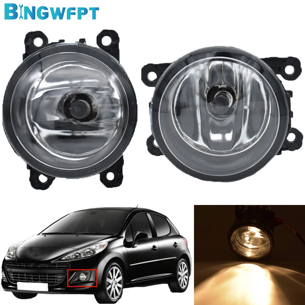 1Pair Headlights H11 12V DRL Halogen Lamp Fog Lamp Assembly Fog Light For Peugeot 207 Hatchback WA WC 2006-2011
1Pair Headlights H11 12V DRL Halogen Lamp Fog Lamp Assembly Fog Light For Peugeot 207 Hatchback WA WC 2006-2011