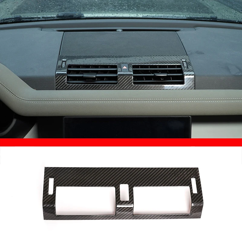 Real Carbon Fiber Car Styling for Land Rover Defender 110 20-21 Car Central Control Air Outlet Decorative Frame Car Accessories
Real Carbon Fiber Car Styling for Land Rover Defender 110 20-21 Car Central Control Air Outlet Decorative Frame Car Accessories