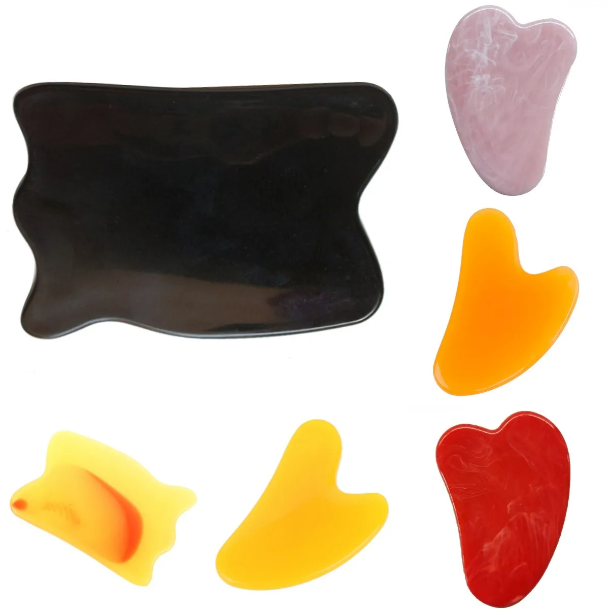 GuaSha Board Facial Scraping Scrapping Plate Face Body Massage Tool SPA Massage Guasha Scraping For Neck Back
GuaSha Board Facial Scraping Scrapping Plate Face Body Massage Tool SPA Massage Guasha Scraping For Neck Back