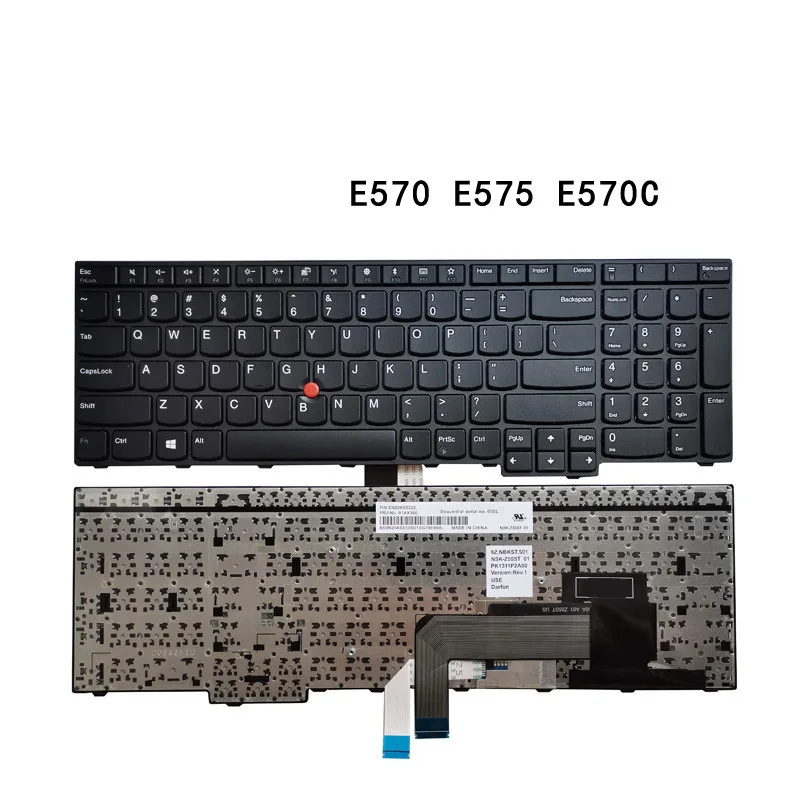 Новая клавиатура США для Lenovo ThinkPad E570 E575 01AX200 01AX160 01AX120 SN5357
Новая клавиатура США для Lenovo ThinkPad E570 E575 01AX200 01AX160 01AX120 SN5357