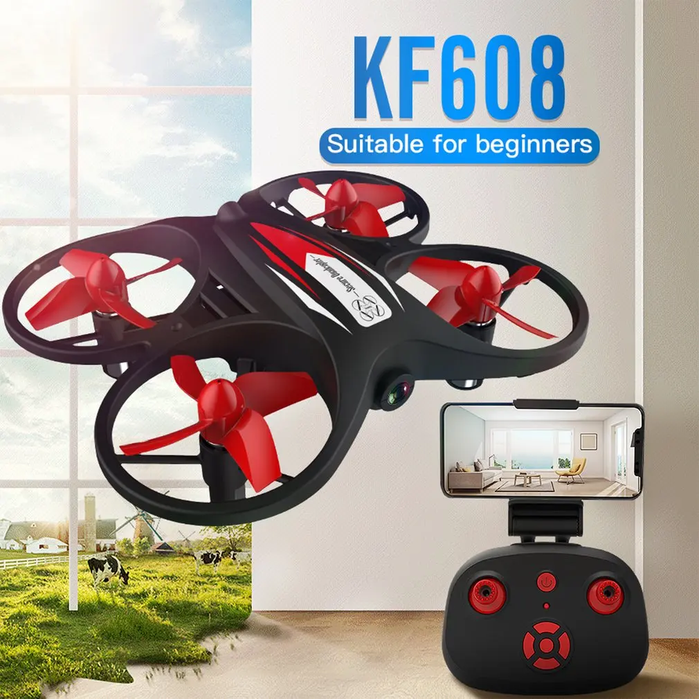 KF608 Mini Drone Remote Control Quadcopter Headless Mode Altitude Hold for Kids Toys Gifts
KF608 Mini Drone Remote Control Quadcopter Headless Mode Altitude Hold for Kids Toys Gifts