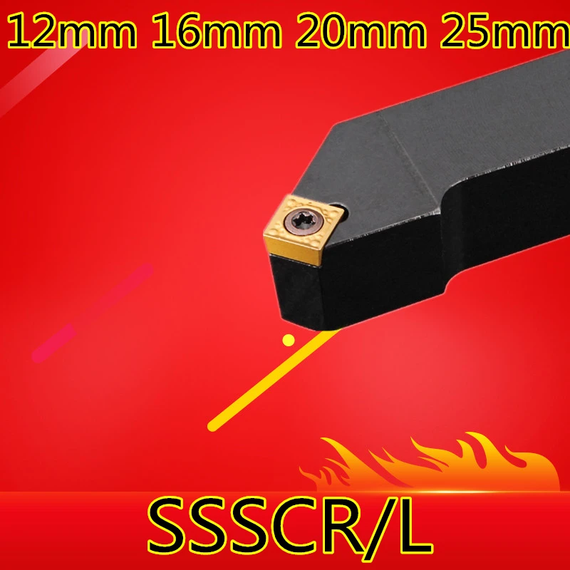 1PCS SSSCR1212H09 SSSCR1616H09 SSSCR2020K09 SSSCR2525M09 SSSCR2020K12 SSSCR2525M12 SSSCL1616H09 SSSCL CNC External Lathe tools
1PCS SSSCR1212H09 SSSCR1616H09 SSSCR2020K09 SSSCR2525M09 SSSCR2020K12 SSSCR2525M12 SSSCL1616H09 SSSCL CNC External Lathe tools