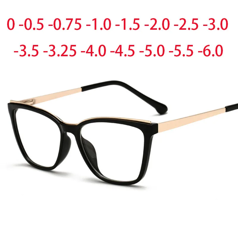 Feminine Optical Myopia Glasses Vintage Brand Design Clear Cat Eye Blue Light Blocking Glasses Women Eyeglasses Degree 0 to -6.0
Feminine Optical Myopia Glasses Vintage Brand Design Clear Cat Eye Blue Light Blocking Glasses Women Eyeglasses Degree 0 to -6.0