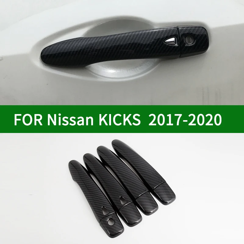 For NISSAN KICKS 2017-2020 car door handle cover,carbon fiber pattern cover trim 2018 2019
For NISSAN KICKS 2017-2020 car door handle cover,carbon fiber pattern cover trim 2018 2019