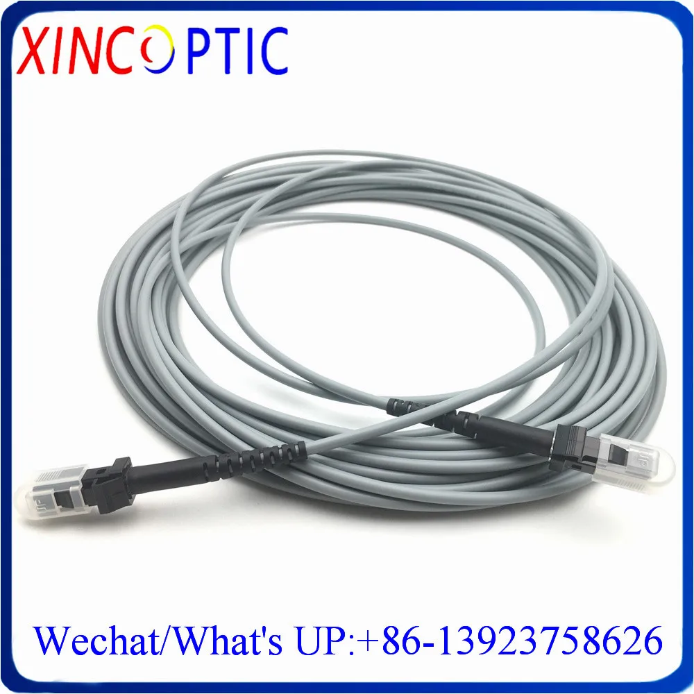 20M MM OM2 50/125 3.0mm Duplex Twin Armored Fiber Cable,20Meters Multimode MTRJ to MTRJ DX Dual Fiber Optic Patch Cord Connector
20M MM OM2 50/125 3.0mm Duplex Twin Armored Fiber Cable,20Meters Multimode MTRJ to MTRJ DX Dual Fiber Optic Patch Cord Connector