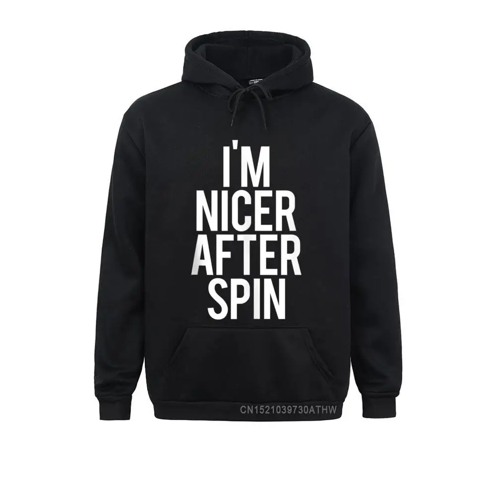 Забавные мужские толстовки I'm Nicer After Spin с надписью «I'm Nicer After Spin»
Забавные мужские толстовки I'm Nicer After Spin с надписью «I'm Nicer After Spin»