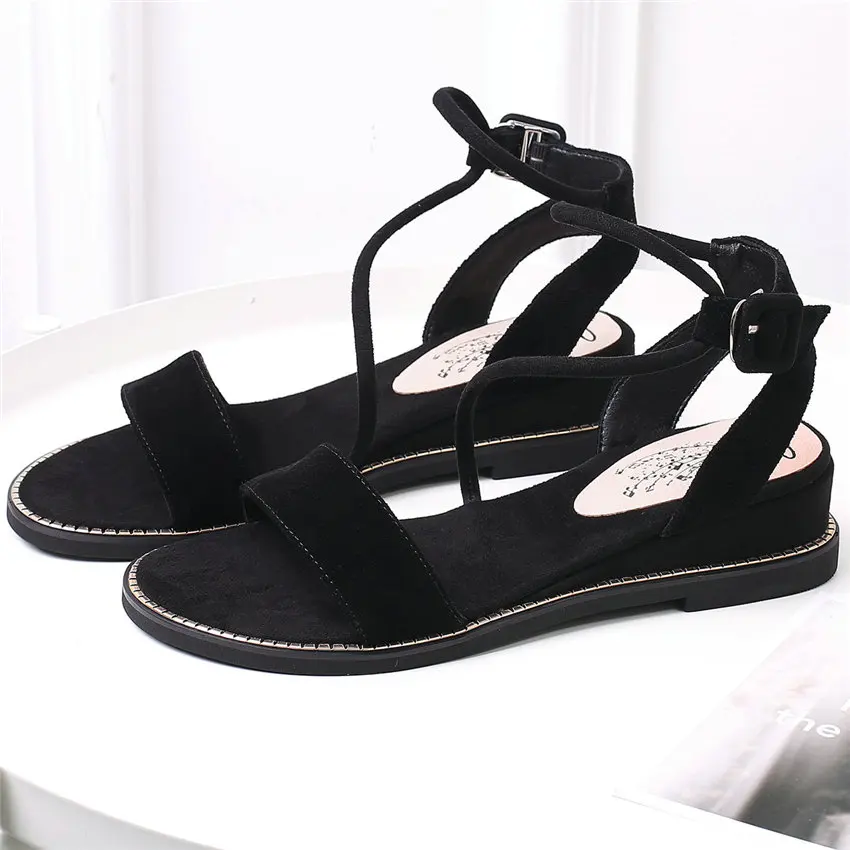 2020 Women Genuine Leather Wedges Med Heel Gladiator Sandals Female Ankle Cross Strap Summer Party Platform Oxfords Casual Shoes
2020 Women Genuine Leather Wedges Med Heel Gladiator Sandals Female Ankle Cross Strap Summer Party Platform Oxfords Casual Shoes