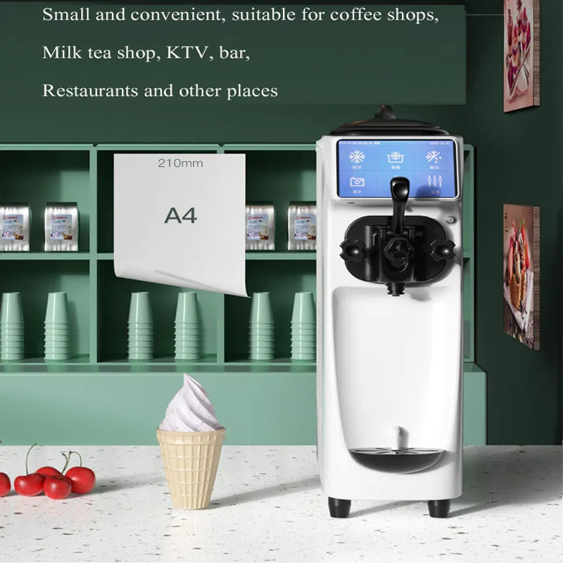 Commercial Desktop Ice Cream Machine Small Desktop freezing Ice Cream Machine Soft Ice Cream Machine
Commercial Desktop Ice Cream Machine Small Desktop freezing Ice Cream Machine Soft Ice Cream Machine