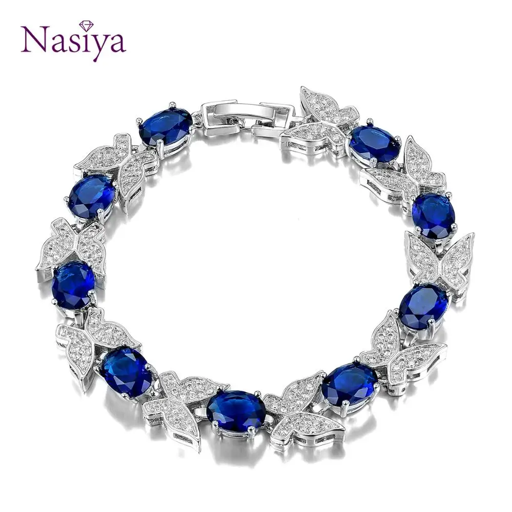 New Luxury Butterfly Bracelets For Women Aquamarine S925 Silver Charm bracelets Party Anniversary Gifts Fashion Jewelry
New Luxury Butterfly Bracelets For Women Aquamarine S925 Silver Charm bracelets Party Anniversary Gifts Fashion Jewelry