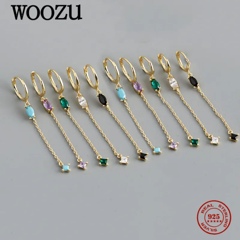 WOOZU настоящее серебро 925 пробы минималистичные квадратные красочные серьги-капли с цирконом для женщин вечерние девушки готический рок ювелирные изделия подарки
WOOZU настоящее серебро 925 пробы минималистичные квадратные красочные серьги-капли с цирконом для женщин вечерние девушки готический рок ювелирные изделия подарки