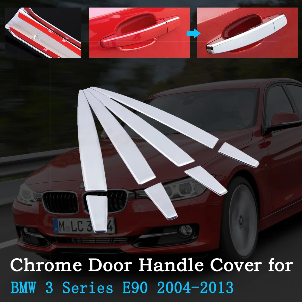 Для BMW 3 серии E90 2004 ~ 2013 седан хромированная крышка дверной ручки автомобиля 2005 2006 2007 2008 2009 2010 2011 внешние аксессуары автомобиля
Для BMW 3 серии E90 2004 ~ 2013 седан хромированная крышка дверной ручки автомобиля 2005 2006 2007 2008 2009 2010 2011 внешние аксессуары автомобиля