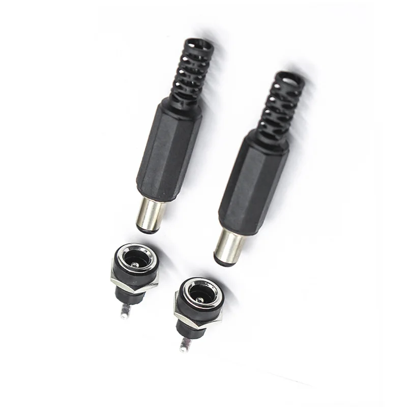 DC 5.5mmx2.1mm Connector DC Power Plug Female Interface Mount Socket Jack Plug Wire DC Connectors Terminal Adapter 5.5mm*2.5mm
DC 5.5mmx2.1mm Connector DC Power Plug Female Interface Mount Socket Jack Plug Wire DC Connectors Terminal Adapter 5.5mm*2.5mm