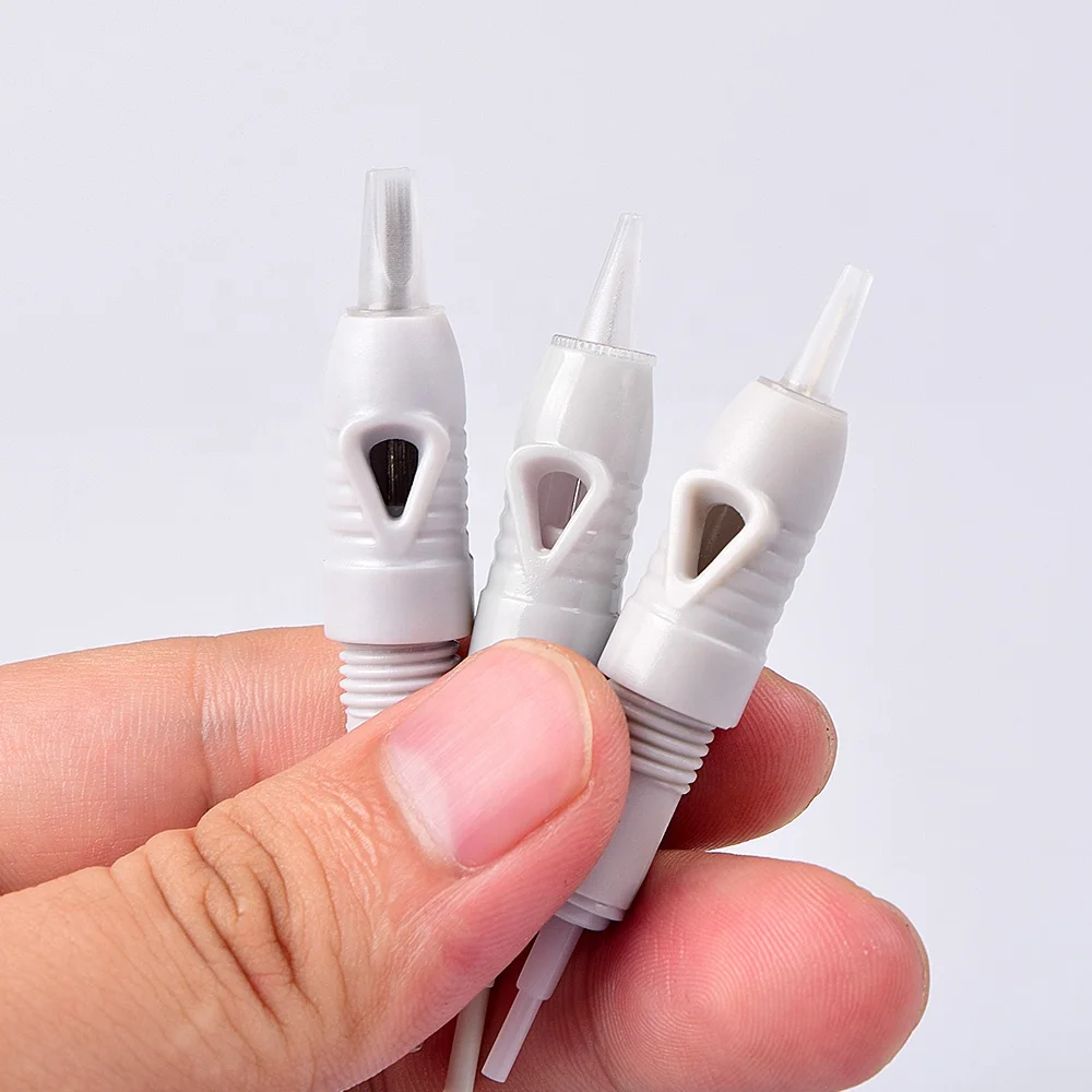 Hot sale 300pcs/lot grey Charmant machine permanent makeup eyebrow lip tattoo gun needle Microblading Screw micro needles
Hot sale 300pcs/lot grey Charmant machine permanent makeup eyebrow lip tattoo gun needle Microblading Screw micro needles