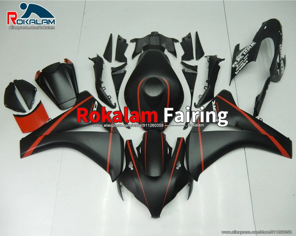 Fairing Kits For Honda CBR1000RR 2008 2011 CBR1000 RR 2010 2009 CBR 1000RR 08 11 Motorcycle Black Covers (Injection Molding)
Fairing Kits For Honda CBR1000RR 2008 2011 CBR1000 RR 2010 2009 CBR 1000RR 08 11 Motorcycle Black Covers (Injection Molding)