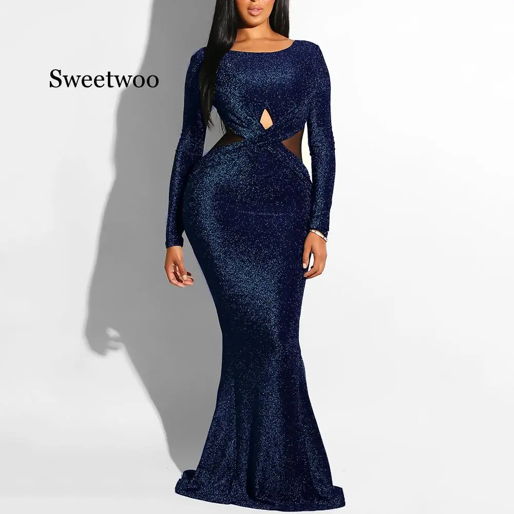 Ladies Sexy Word Shoulder Backless Strap Dress Casual Slim Long Sleeve O Neck Knotted Skinny Club Dress
Ladies Sexy Word Shoulder Backless Strap Dress Casual Slim Long Sleeve O Neck Knotted Skinny Club Dress