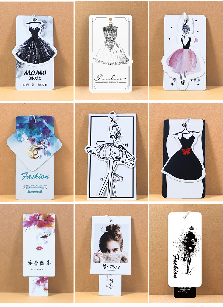 Customized Hang Tags/garment bag paper tag/Clothing paper swing tag/printed tags/brand name printing/logo/label
Customized Hang Tags/garment bag paper tag/Clothing paper swing tag/printed tags/brand name printing/logo/label