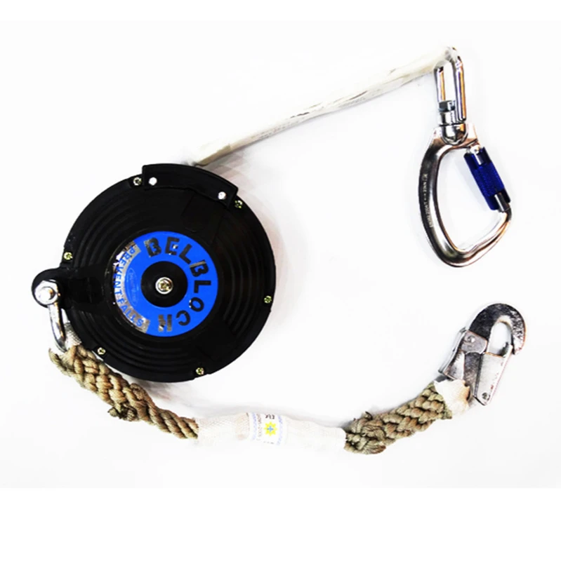 Portable nylon belt fall arrester 10m portable fall arrester insulated fall arrester
Portable nylon belt fall arrester 10m portable fall arrester insulated fall arrester