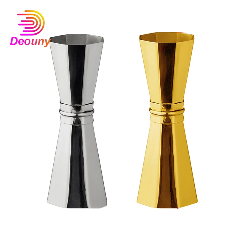 DEOUNY 1/1.5OZ Jigger Bar Tool Bartender Stainless Steel Octagon Measuring Cocktail Jigger Copper Plated Cup Barman Accesorios
DEOUNY 1/1.5OZ Jigger Bar Tool Bartender Stainless Steel Octagon Measuring Cocktail Jigger Copper Plated Cup Barman Accesorios