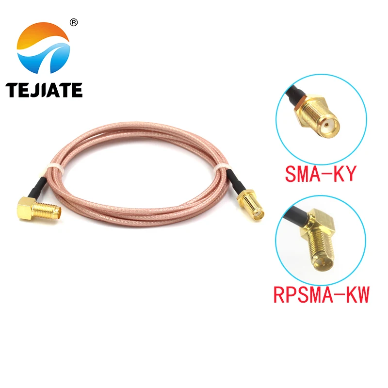 1PCS TEJIATE SMA Adapter Cable RPSMA-KW To SMA-KY 8-90CM 1M 1.5M 2M Length Connector RG316 Wire
1PCS TEJIATE SMA Adapter Cable RPSMA-KW To SMA-KY 8-90CM 1M 1.5M 2M Length Connector RG316 Wire