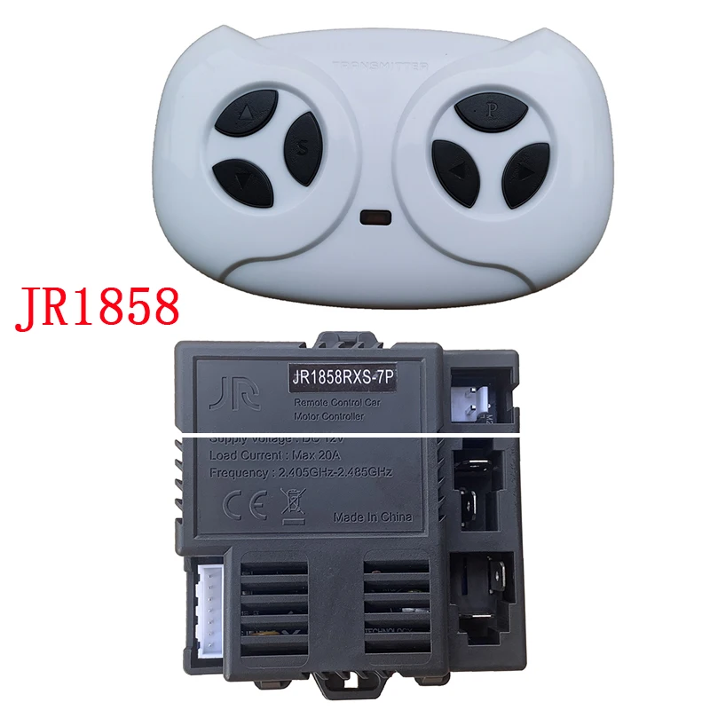 JR-1758 1858RX-12V Children's electric car bluetooth remote control or receiver, smooth start controller Baby Car Parts
JR-1758 1858RX-12V Children's electric car bluetooth remote control or receiver, smooth start controller Baby Car Parts