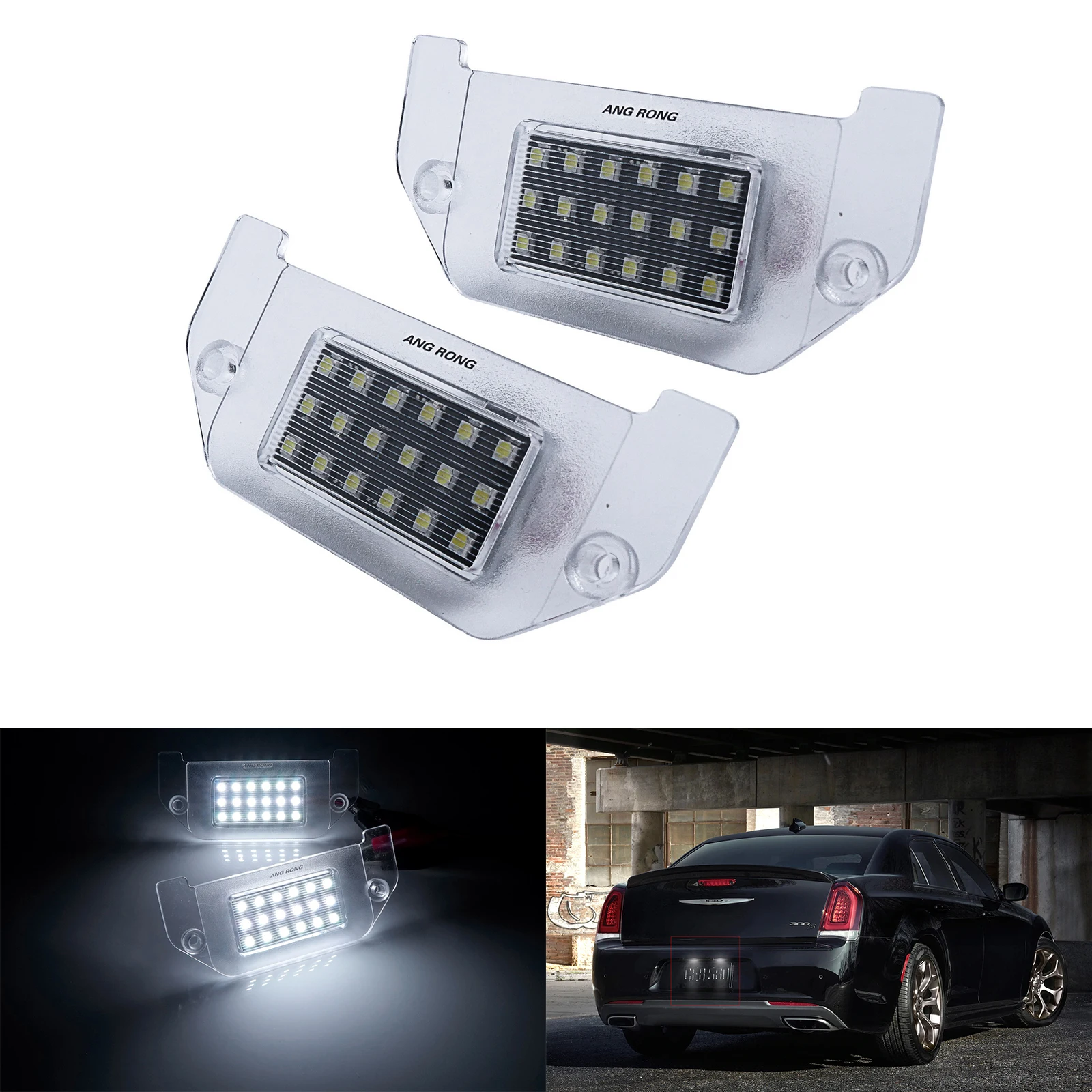 2x18 SMD ксеноновые белые светодиодные лампы для номерного знака для 05-14 Chrysler 300 всех моделей
2x18 SMD ксеноновые белые светодиодные лампы для номерного знака для 05-14 Chrysler 300 всех моделей