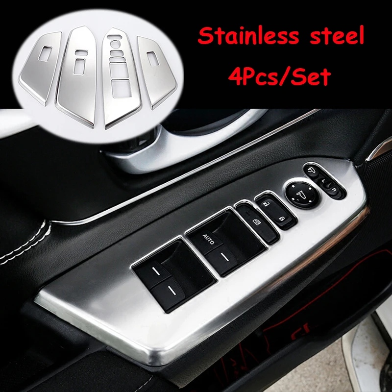 For Honda CR-V Stainless Steel Glass Switch Cover Trim Door Window Button Decoration Panel CRV 2017 Car-styling
For Honda CR-V Stainless Steel Glass Switch Cover Trim Door Window Button Decoration Panel CRV 2017 Car-styling
