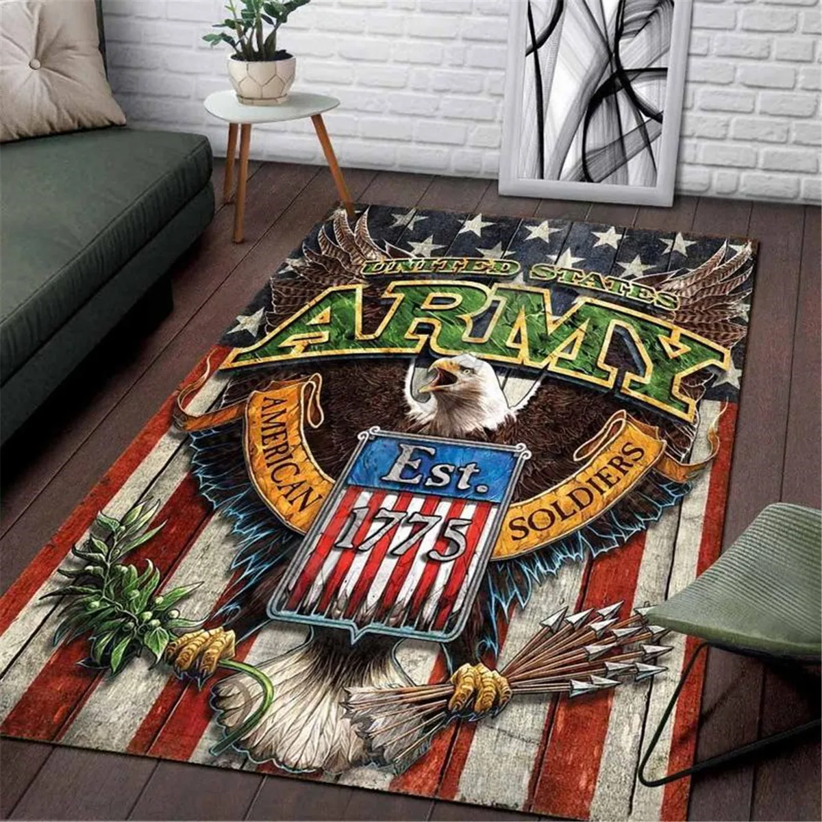 American Navy Area Rug 3D All Over Printed Carpet Mat Living Room Flannel Bedroom Non-slip Floor Rug 03
American Navy Area Rug 3D All Over Printed Carpet Mat Living Room Flannel Bedroom Non-slip Floor Rug 03