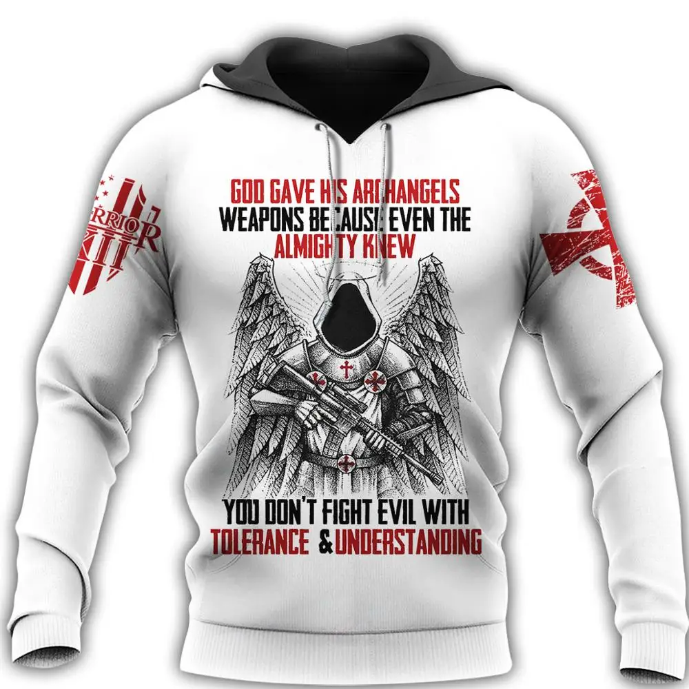 Tessffel Knights Templar Jesus God Guard Cavalier Autumn Casual Pullover Streetwear NewFashion 3DPrint Men/Women Zip/Hoodies B12
Tessffel Knights Templar Jesus God Guard Cavalier Autumn Casual Pullover Streetwear NewFashion 3DPrint Men/Women Zip/Hoodies B12