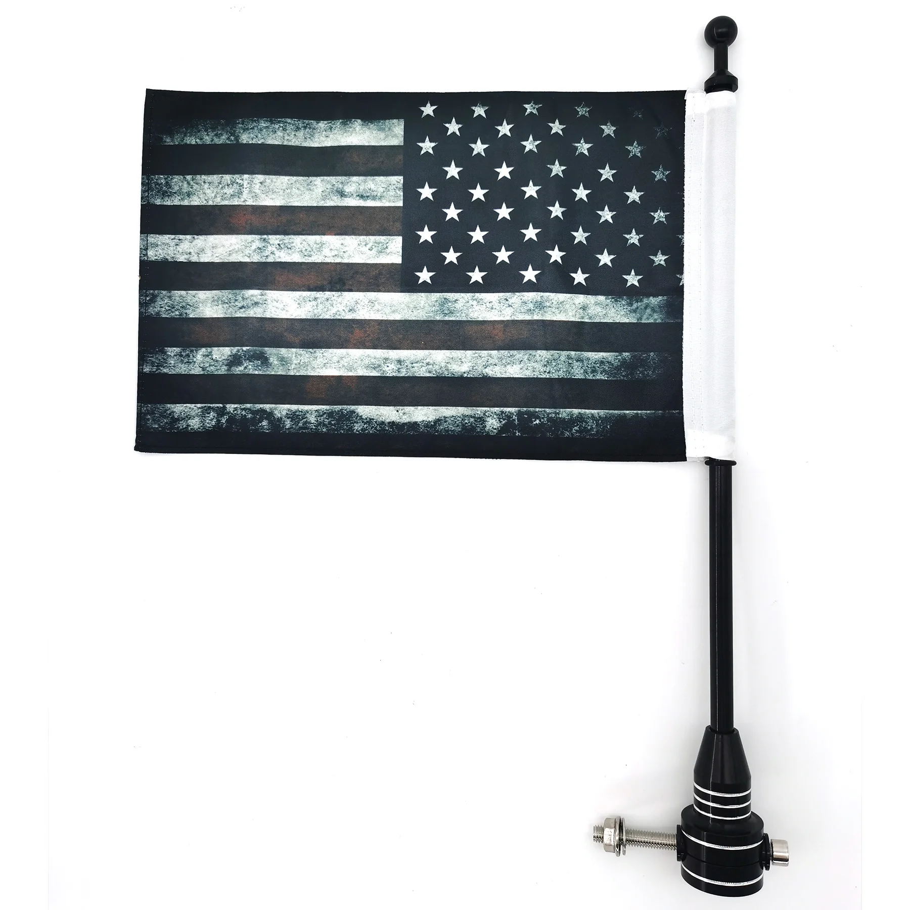Black Universal Motorcycle American USA Flag Luggage Rack Mount Pole For Harley Honda Yamaha
Black Universal Motorcycle American USA Flag Luggage Rack Mount Pole For Harley Honda Yamaha