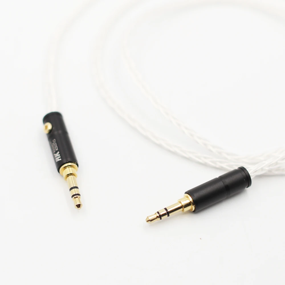 High Quality Audiocrast 8 Cores Silver Plated 3.5mm to 3.5mm Stereo Male Upgrade Cable HIFI audio aux
High Quality Audiocrast 8 Cores Silver Plated 3.5mm to 3.5mm Stereo Male Upgrade Cable HIFI audio aux