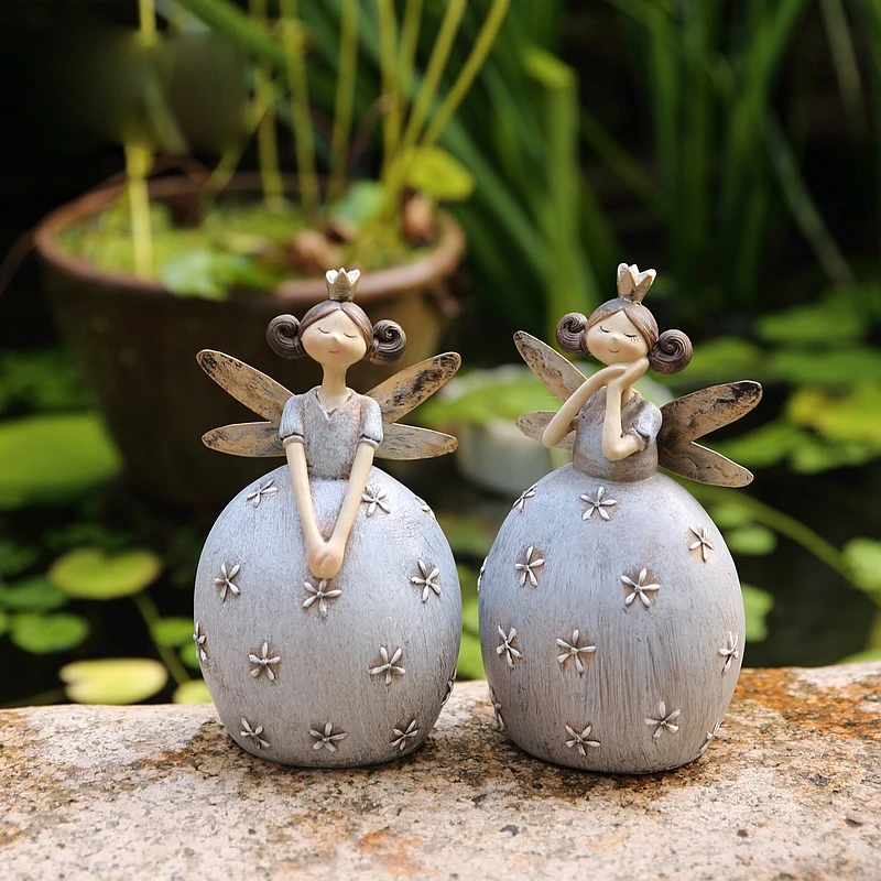 Resin Miniature Figurines for Outdoor Garden, Fairy Angel Girl, Pink Outdoor Garden, Kawaii Crafts, Retro Home Decoration
Resin Miniature Figurines for Outdoor Garden, Fairy Angel Girl, Pink Outdoor Garden, Kawaii Crafts, Retro Home Decoration
