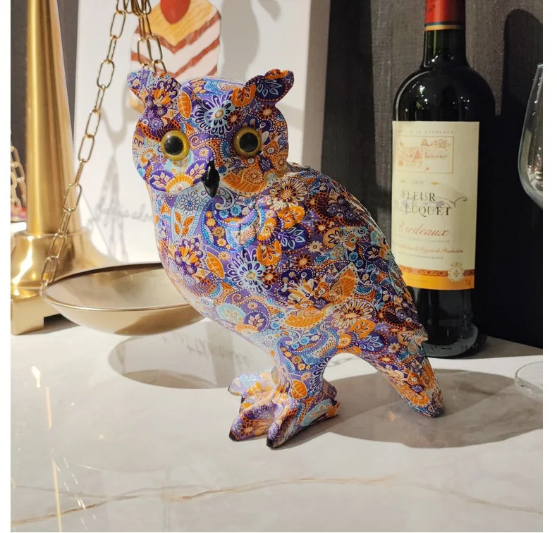 creative coloured owl bird ornaments Cute sculpture resin desktop handicraft TV cabinet home decoration gift a0188
creative coloured owl bird ornaments Cute sculpture resin desktop handicraft TV cabinet home decoration gift a0188