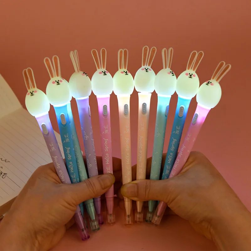 36 pcs/lot Creative Rabbit Light Gel Pen Cute 0.5mm Black ink Signature Pens Promotional Gift Stationery School Supplies
36 pcs/lot Creative Rabbit Light Gel Pen Cute 0.5mm Black ink Signature Pens Promotional Gift Stationery School Supplies