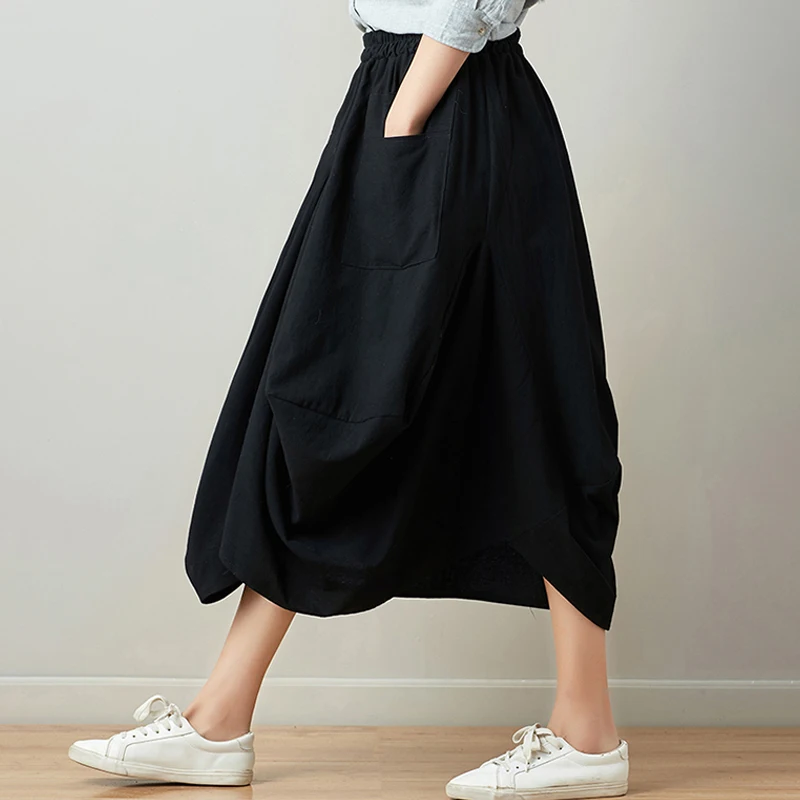 Cotton Lantern Skirt Female Spring Summer New Women's Skirt In The Long Paragraph Large Size Art Retro Linen Skirt Large Size
Cotton Lantern Skirt Female Spring Summer New Women's Skirt In The Long Paragraph Large Size Art Retro Linen Skirt Large Size