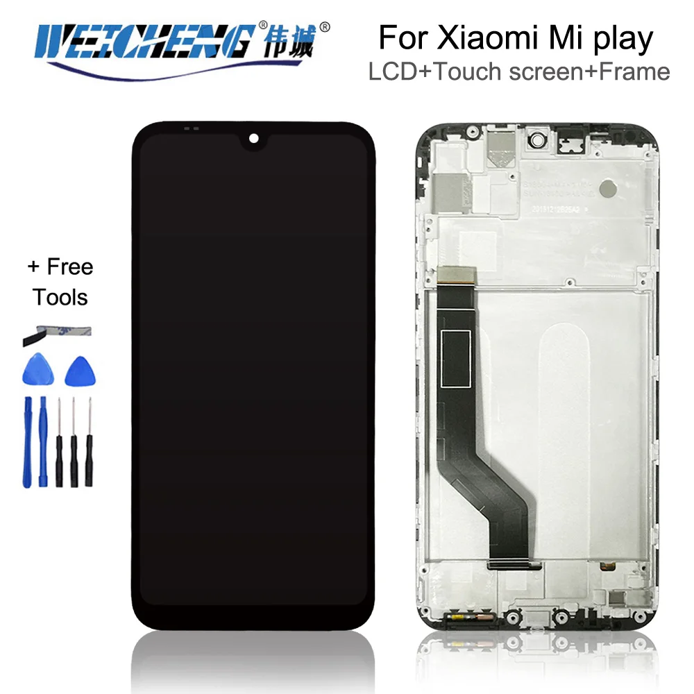 5,84 "ЖК-дисплей для Xiaomi Play, ЖК-дисплей, сенсорный экран с рамкой и дигитайзером в сборе для Xiaomi Mi Play, замена Mi Play LCD
5,84 "ЖК-дисплей для Xiaomi Play, ЖК-дисплей, сенсорный экран с рамкой и дигитайзером в сборе для Xiaomi Mi Play, замена Mi Play LCD