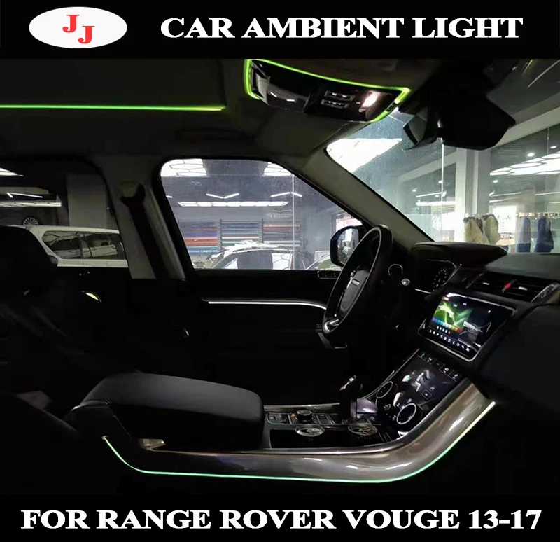For Range rover Vogue 2013 -2017 executive Edition Inter door Ambient light Ambient Light Car LCD panel screen control 10 colors
For Range rover Vogue 2013 -2017 executive Edition Inter door Ambient light Ambient Light Car LCD panel screen control 10 colors