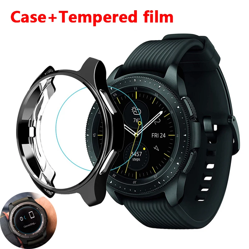 Case for Samsung Galaxy Watch 46mm 42mm Gear S3 frontier smart watch accessories plated bumper Gear S 3 42 46 MM protector cover
Case for Samsung Galaxy Watch 46mm 42mm Gear S3 frontier smart watch accessories plated bumper Gear S 3 42 46 MM protector cover