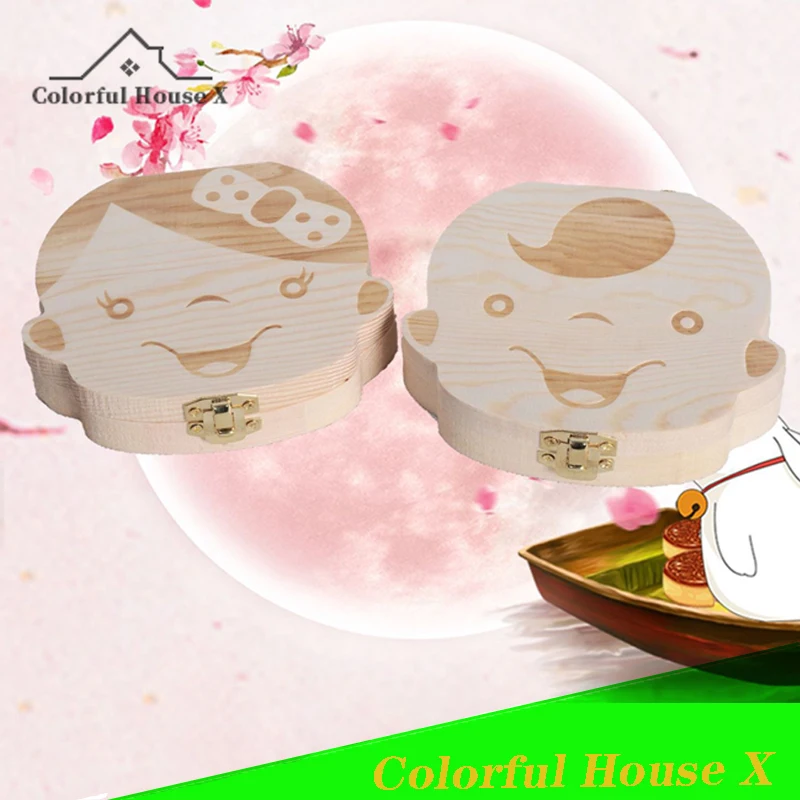 Baby Tooth Box Children Boy Girl Darling Change Teeth Original Wood Color Preservation Case Organizer For Small Things Products
Baby Tooth Box Children Boy Girl Darling Change Teeth Original Wood Color Preservation Case Organizer For Small Things Products