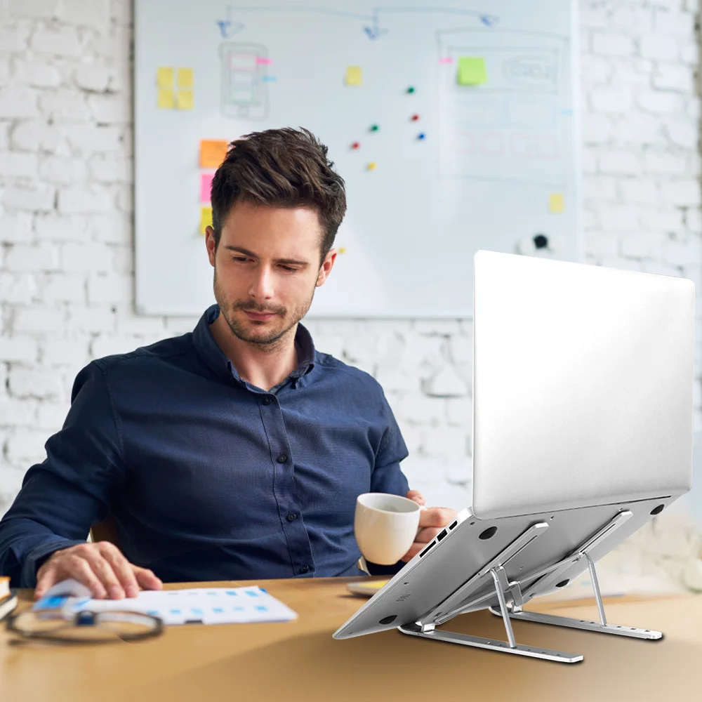 Foldable Laptop Stand Holder Support Base Cooling Pad Riser Notebook Stand For Macbook Pro iPad Laptop accessories Bracket
Foldable Laptop Stand Holder Support Base Cooling Pad Riser Notebook Stand For Macbook Pro iPad Laptop accessories Bracket