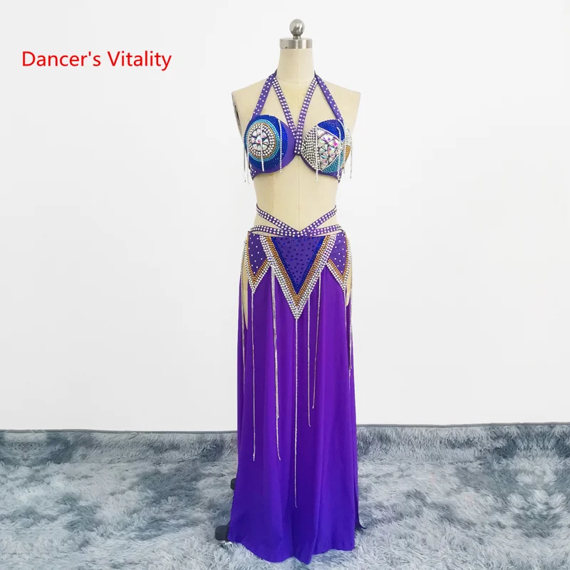 Belly Dance Professional Stage Clothing Suit for Women Bellydancing Bra Long Skirt Suit High-End Custom Oriental Dance Outfit
Belly Dance Professional Stage Clothing Suit for Women Bellydancing Bra Long Skirt Suit High-End Custom Oriental Dance Outfit