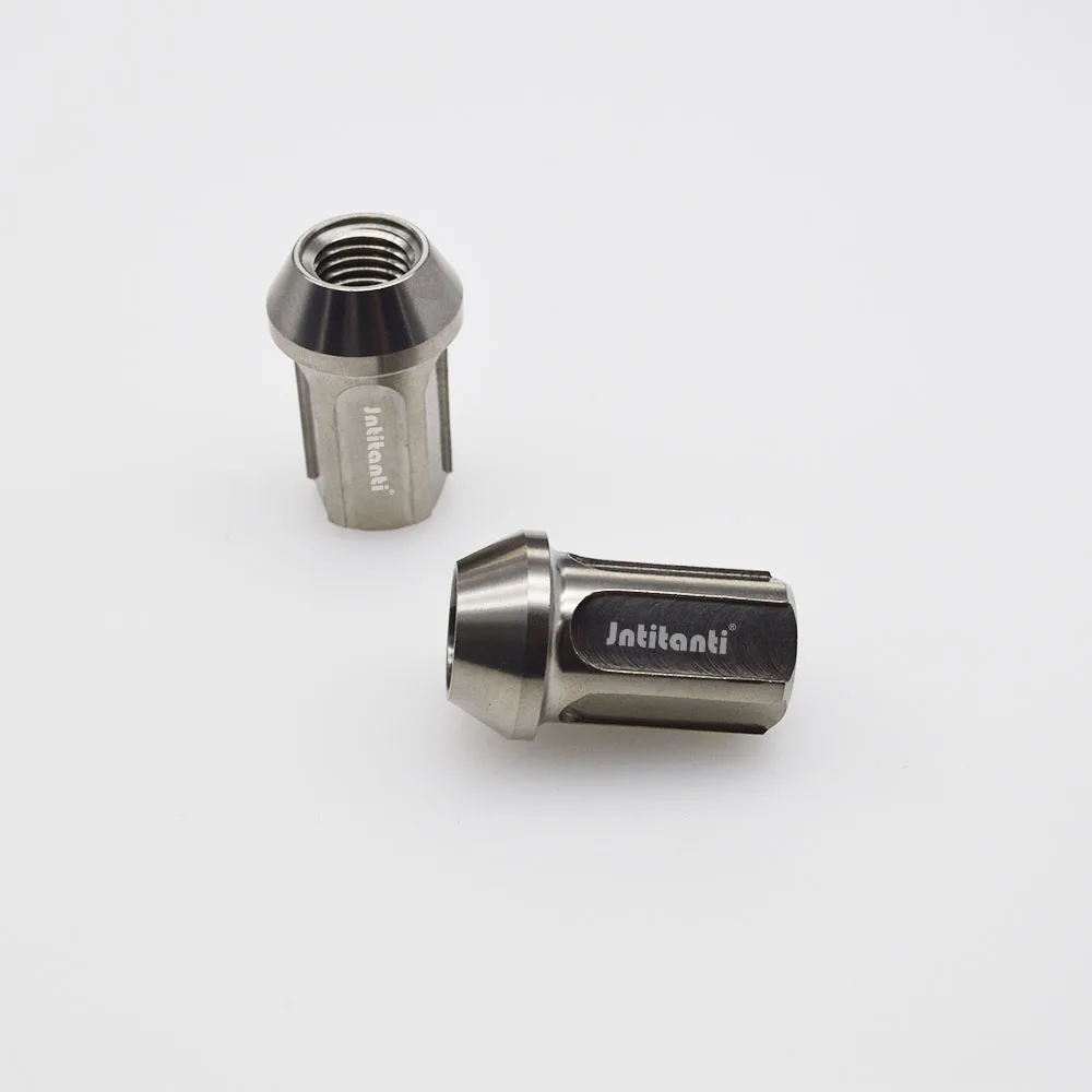 Jntitanti cone seat Gr5Titanium wheel rim tyre anti-theft lug nut m12x1.5x35 closed end
Jntitanti cone seat Gr5Titanium wheel rim tyre anti-theft lug nut m12x1.5x35 closed end