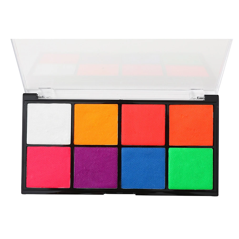 8Color Water-based Face Paint Private Label Body Paint Palette Halloween Makeup Painted Pigments Diy Face Creative Body Painting
8Color Water-based Face Paint Private Label Body Paint Palette Halloween Makeup Painted Pigments Diy Face Creative Body Painting
