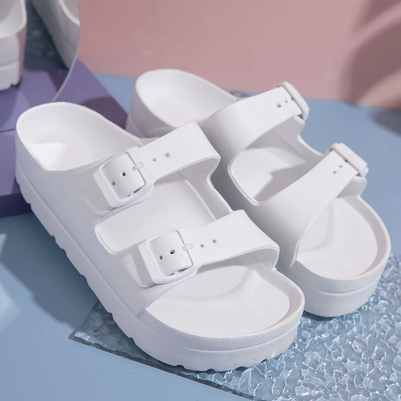 Slippers Women 2021 Summer White Platform Sandals Zapatos Femenino EVA Lightweight Non-slip Beach Women's Shoes Sandalias Mujer
Slippers Women 2021 Summer White Platform Sandals Zapatos Femenino EVA Lightweight Non-slip Beach Women's Shoes Sandalias Mujer