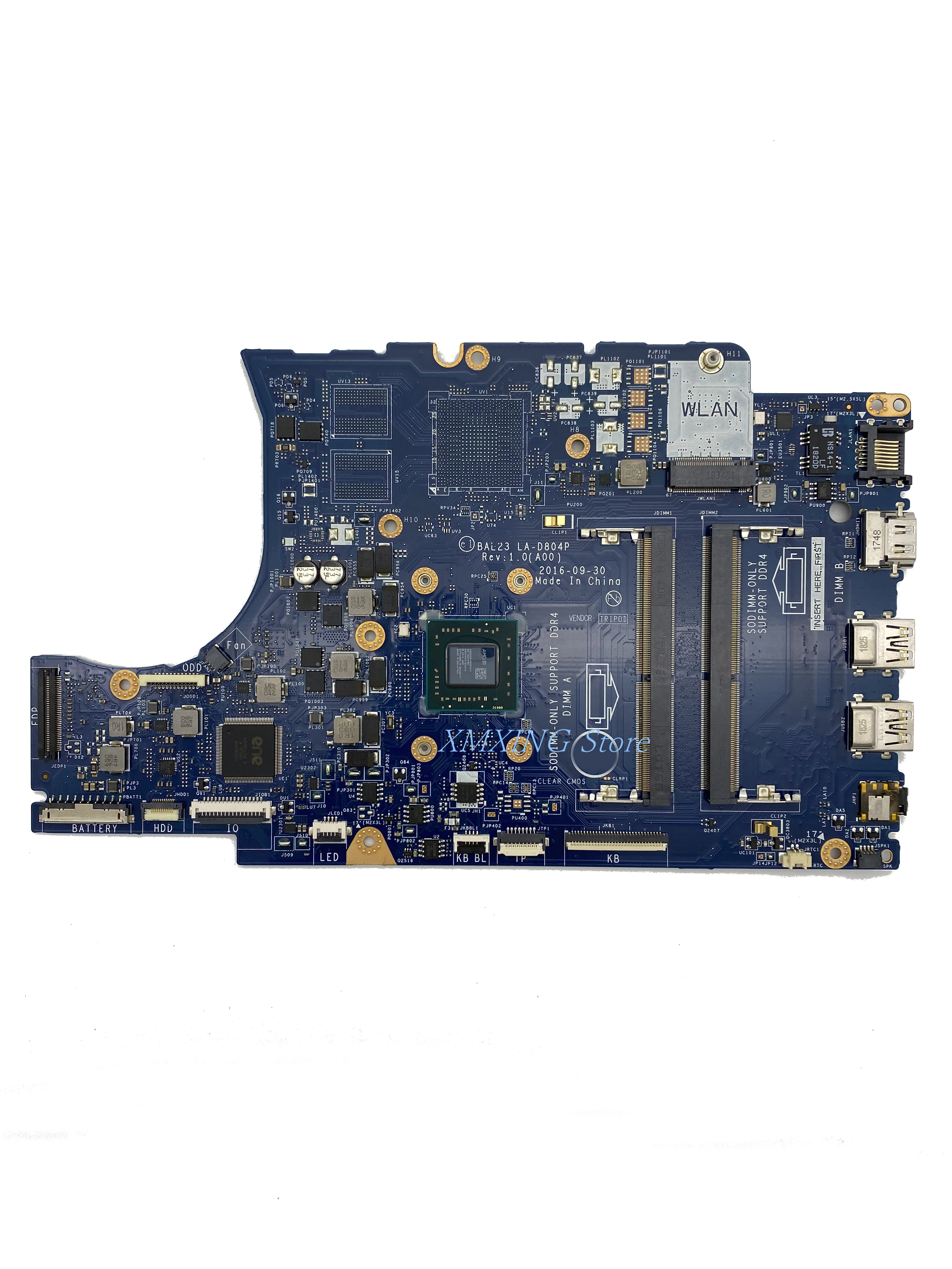 FULCOL For DELL Latitude 5565 Laptop Motherboard CPU A6-9200 LA-D804P CN-0R586Y 0R586Y R586Y Tested 100% work
FULCOL For DELL Latitude 5565 Laptop Motherboard CPU A6-9200 LA-D804P CN-0R586Y 0R586Y R586Y Tested 100% work