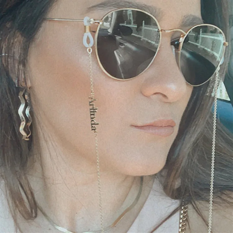 Custom Name Years Glasses Chain Sunglasses Holder Cords Straps Lanyard Eyeglasses Necklace Eyewear Retainer Accessories
Custom Name Years Glasses Chain Sunglasses Holder Cords Straps Lanyard Eyeglasses Necklace Eyewear Retainer Accessories