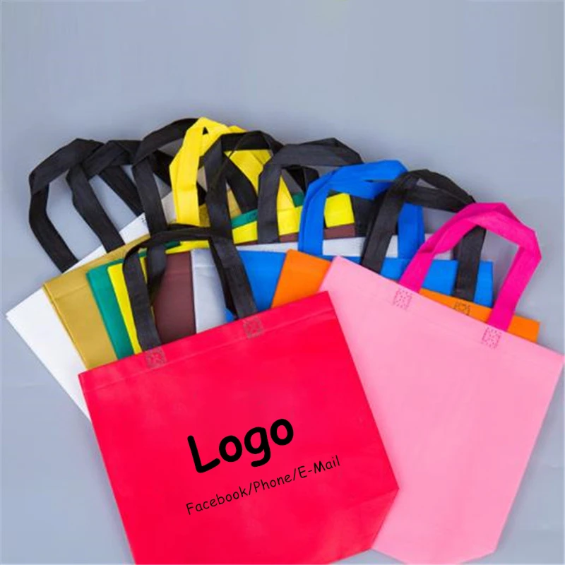 100pcs/lot Custom Logo Non-woven Bag With Handle Large Clothing Storage Bag for Business One color logo on one side
100pcs/lot Custom Logo Non-woven Bag With Handle Large Clothing Storage Bag for Business One color logo on one side