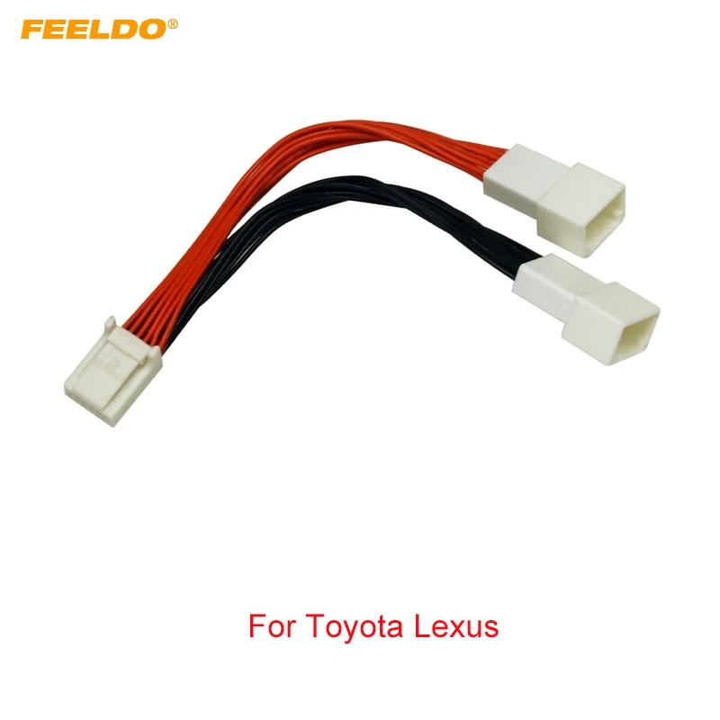 FEELDO Car Audio Radio Harness Cable Splitter 1 to 2 Cable For Toyota Lexus Aux In Interface Adapter
FEELDO Car Audio Radio Harness Cable Splitter 1 to 2 Cable For Toyota Lexus Aux In Interface Adapter