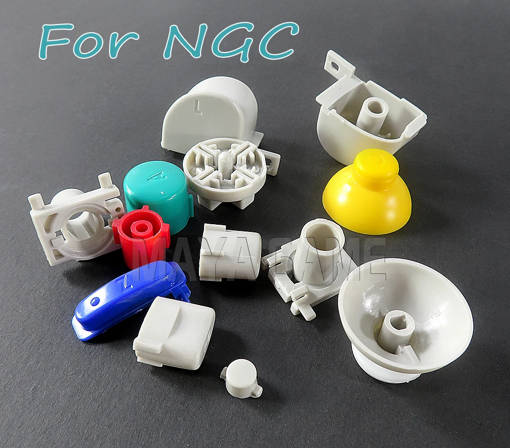 20sets For Gamecube Controller Mod Colorful Complete Button Set LR Trigger ABXY Joystick Mushroom Caps for NGC
20sets For Gamecube Controller Mod Colorful Complete Button Set LR Trigger ABXY Joystick Mushroom Caps for NGC